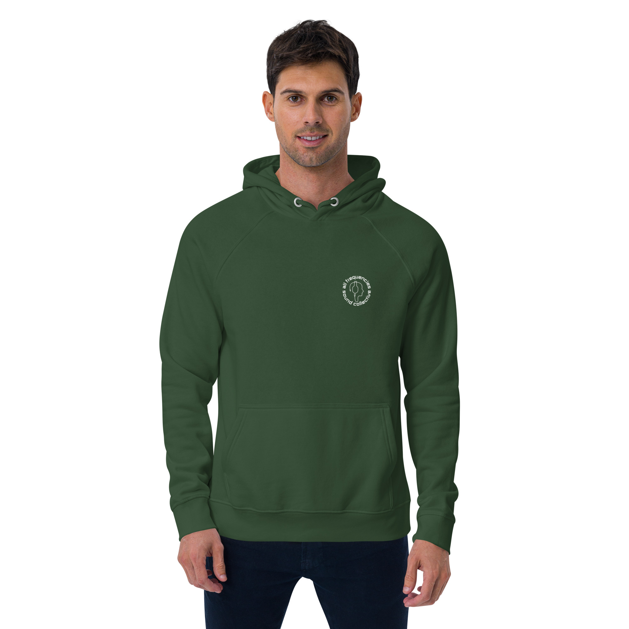 Unisex eco raglan hoodie - Image 28