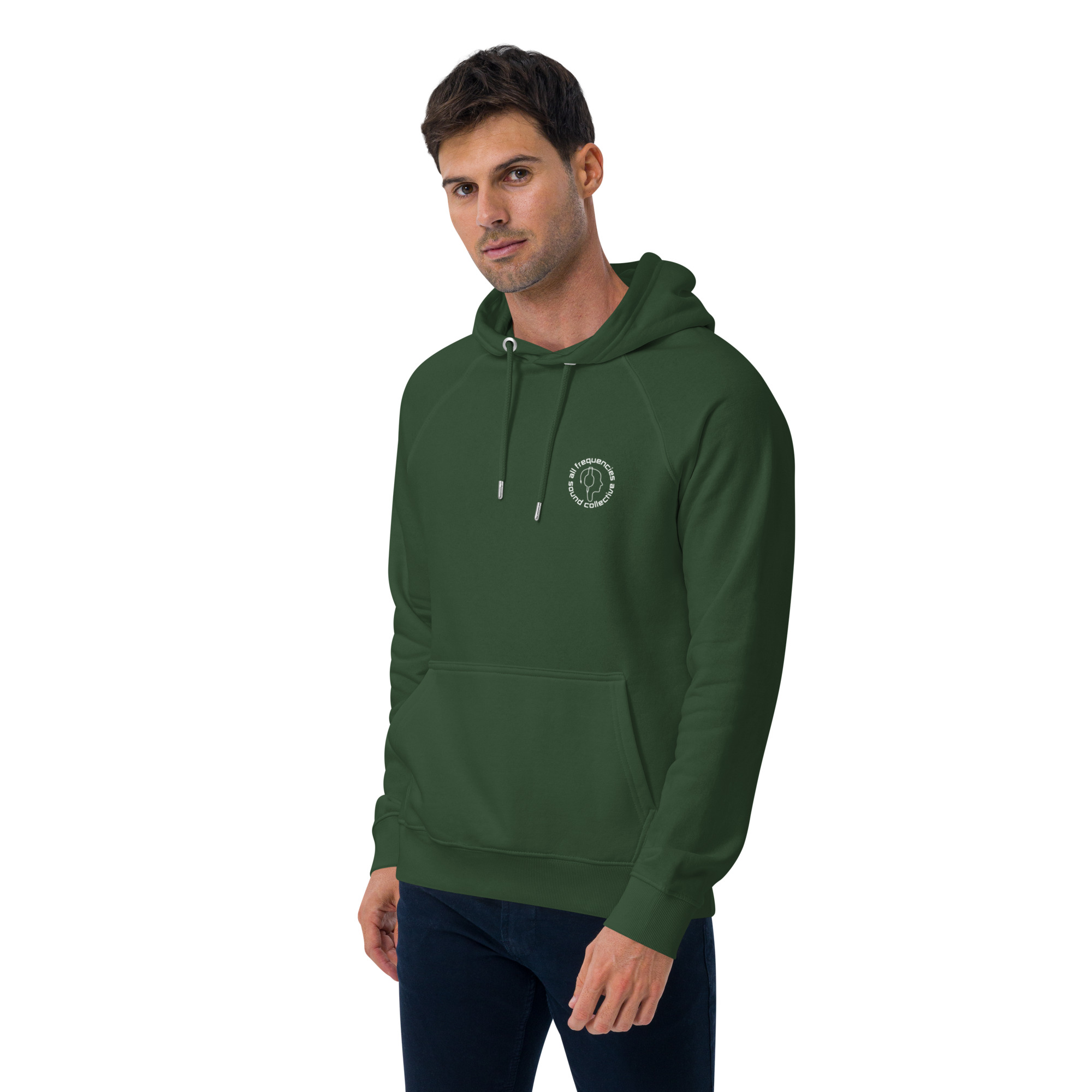Unisex eco raglan hoodie - Image 34