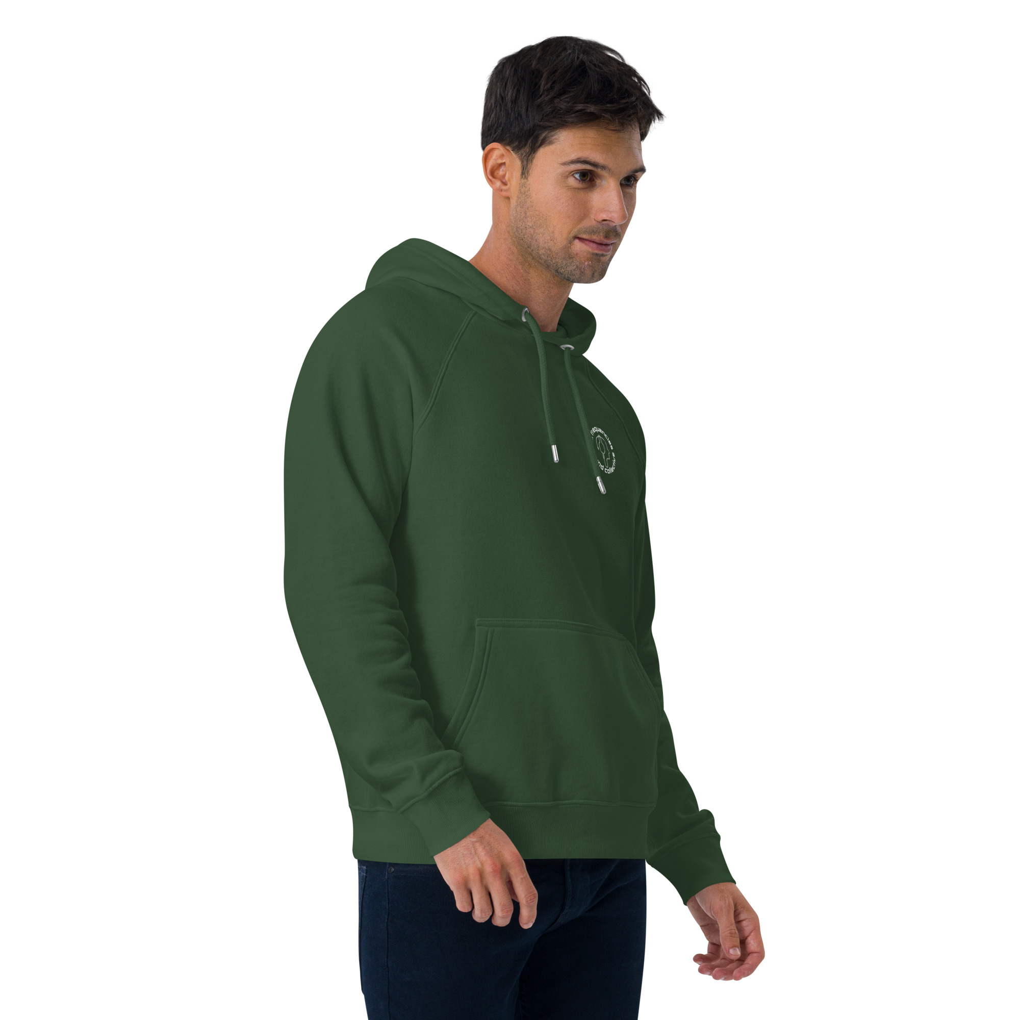 Unisex eco raglan hoodie - Image 36