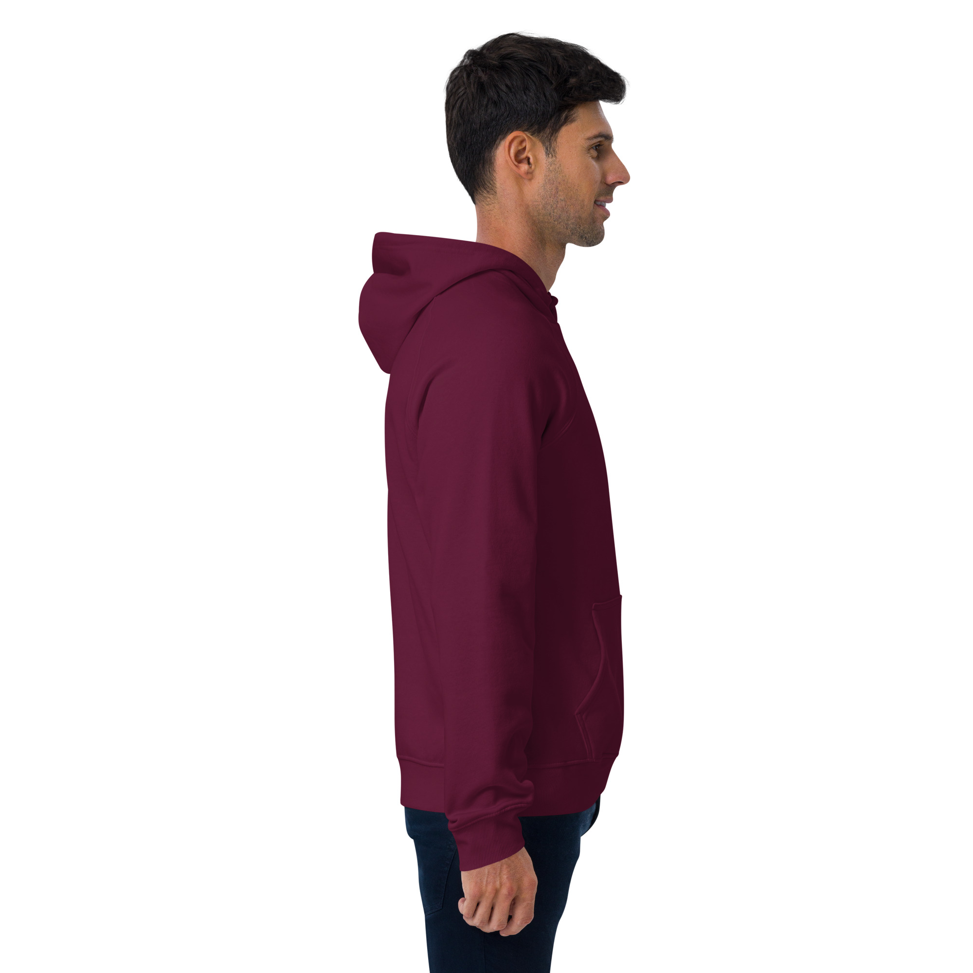 Unisex eco raglan hoodie - Image 17