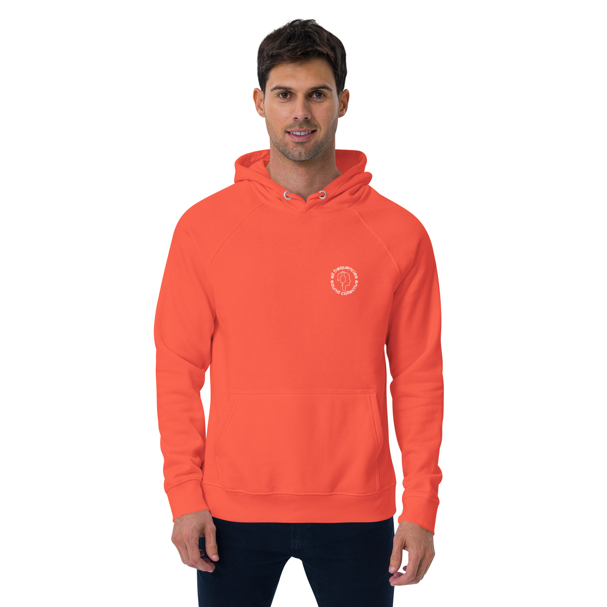 Unisex eco raglan hoodie - Image 37
