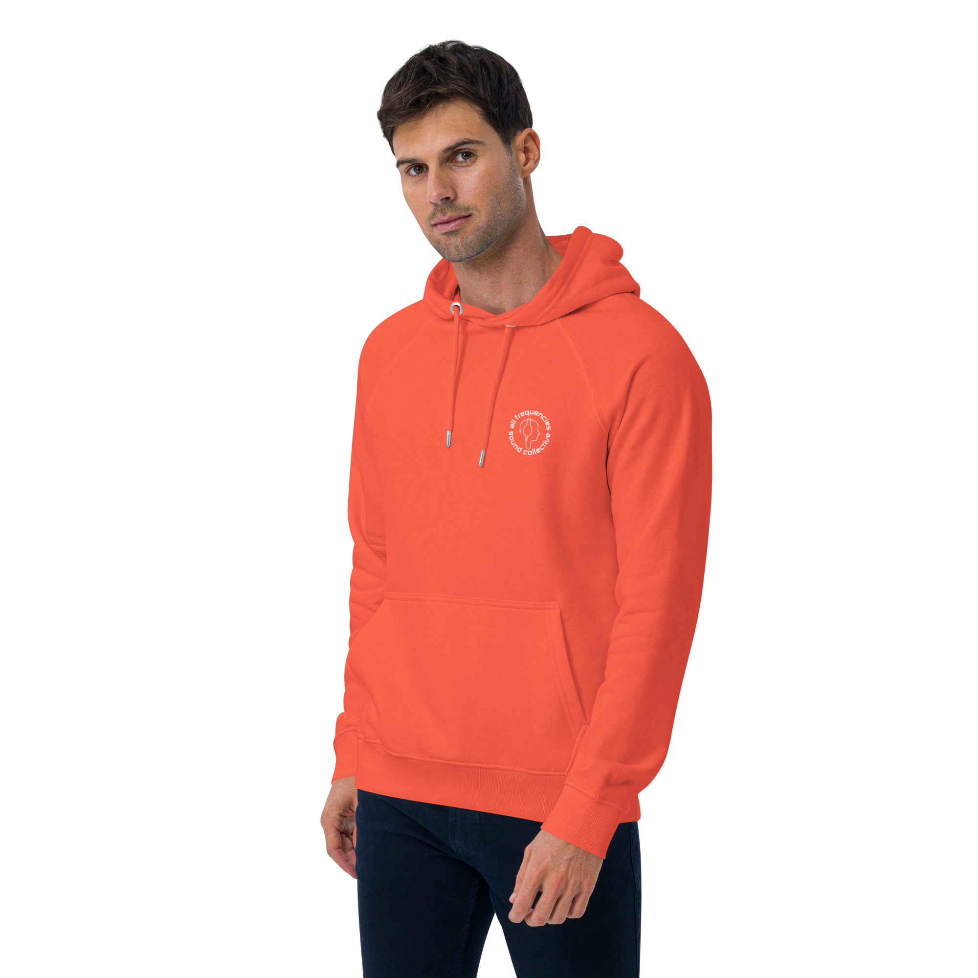 Unisex eco raglan hoodie - Image 43