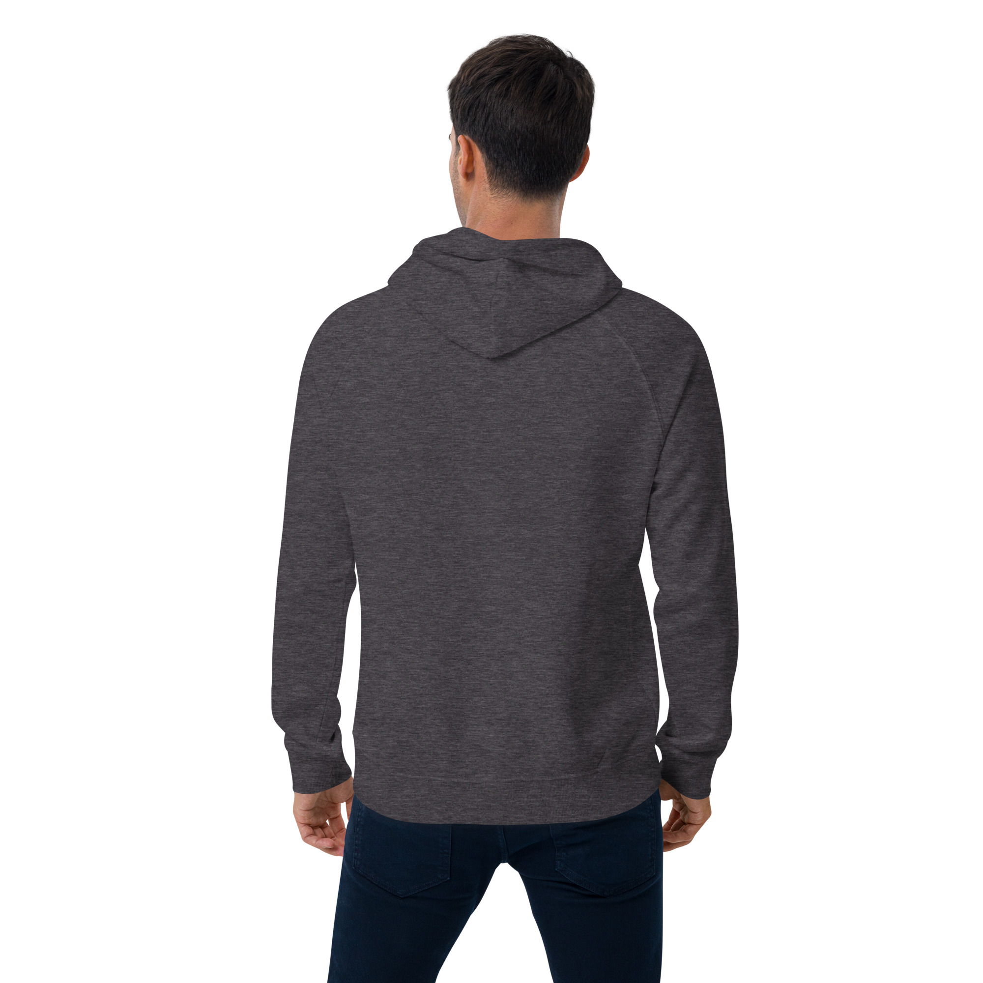 Unisex eco raglan hoodie - Image 23