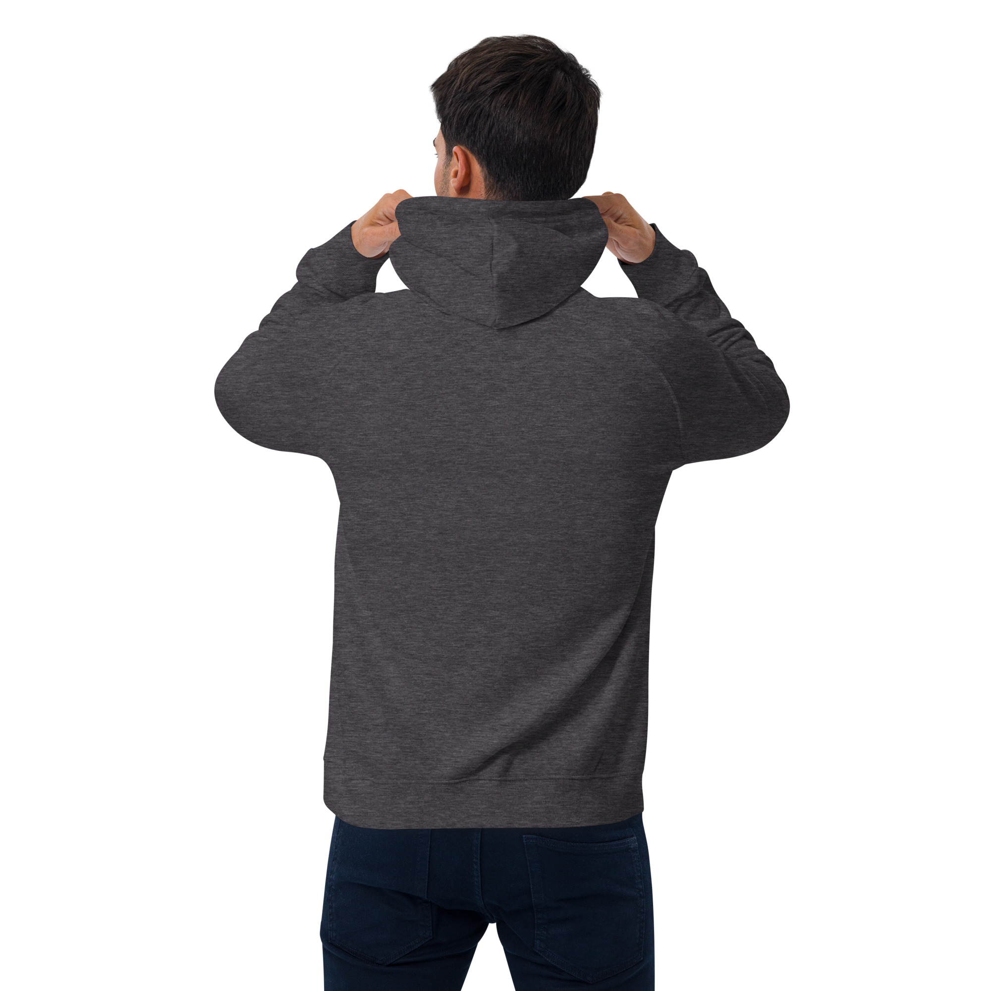 Unisex eco raglan hoodie - Image 22