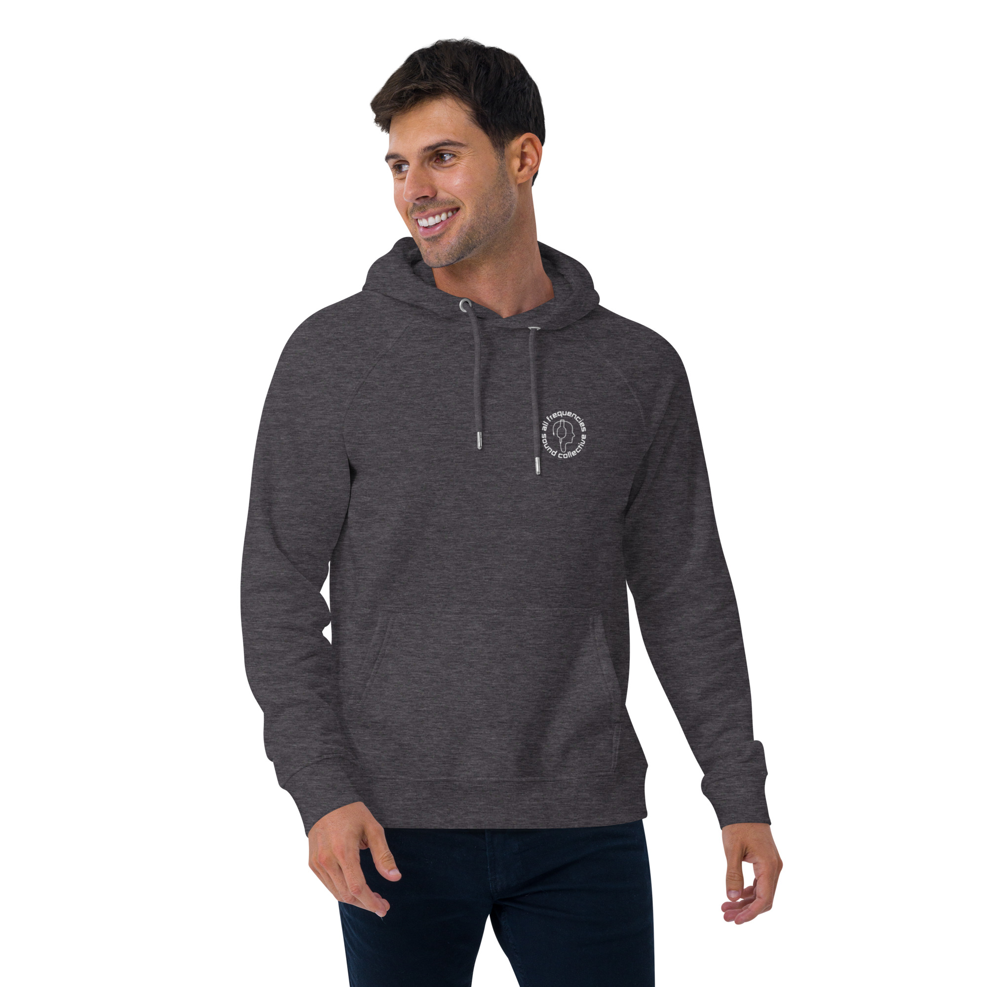 Unisex eco raglan hoodie - Image 20