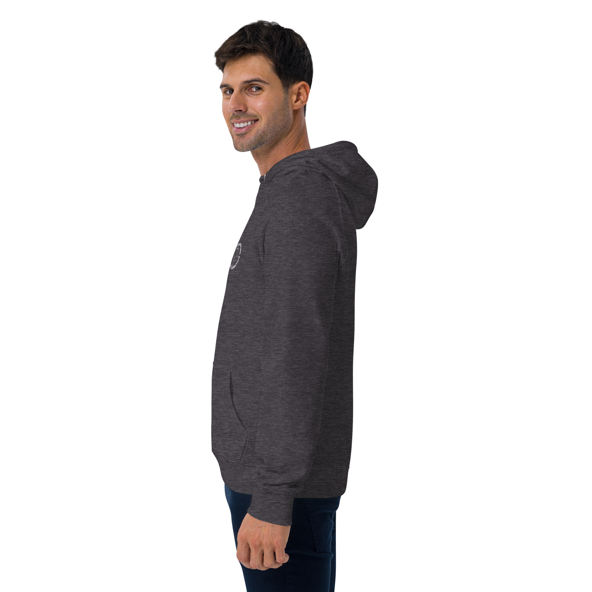 Unisex eco raglan hoodie - Image 24