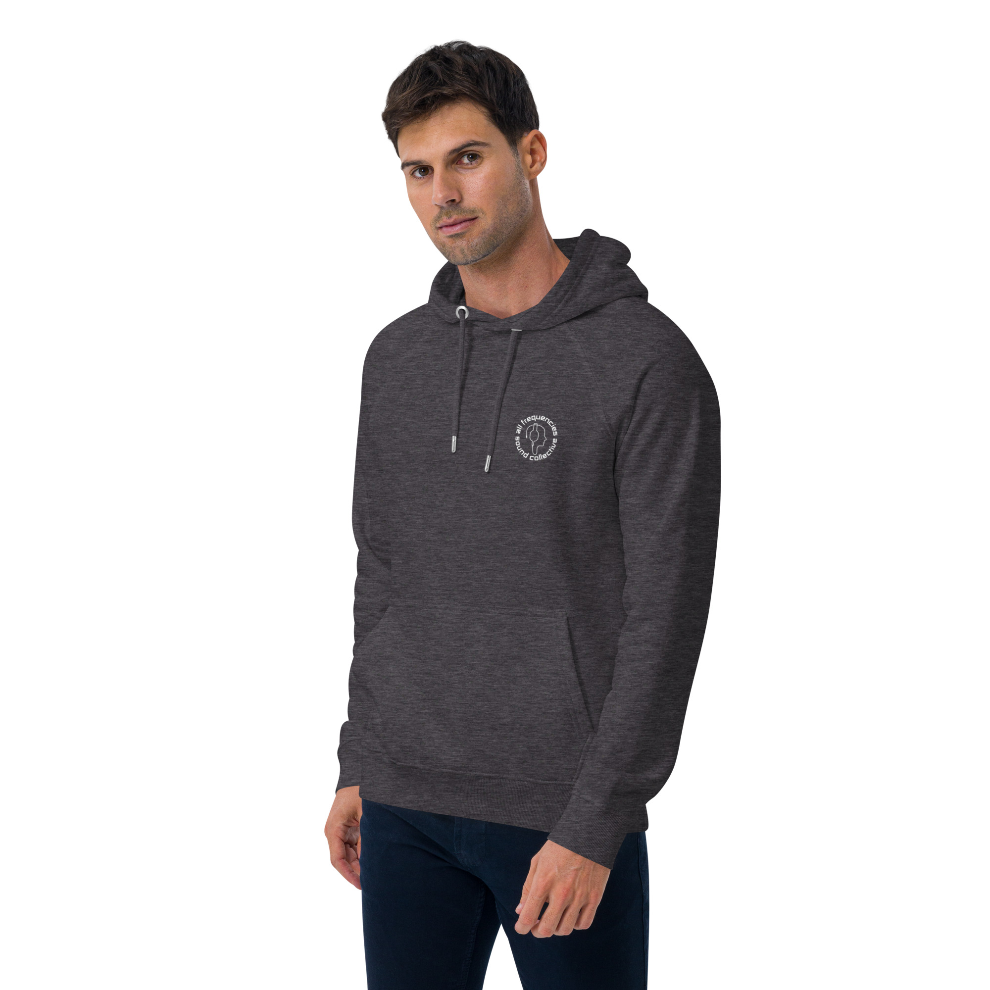 Unisex eco raglan hoodie - Image 25